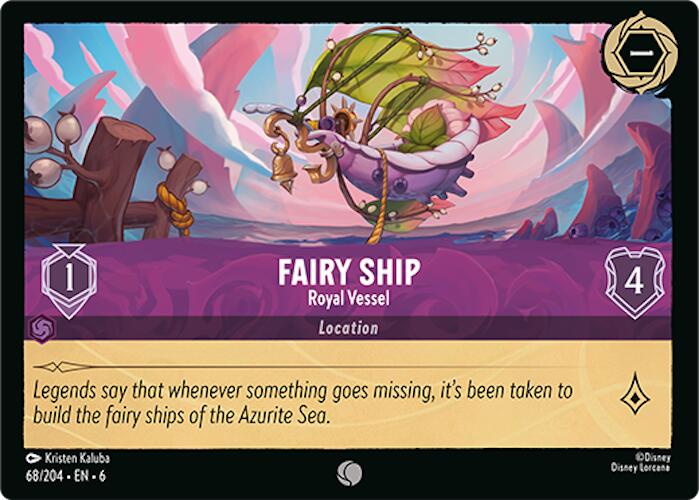 Fairy Ship - Royal Vessel (68/204) [Azurite Sea] | Galaxy Games LLC