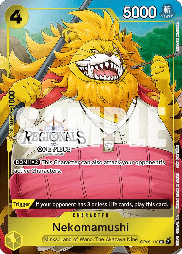 Nekomamushi (Online Regional 2024 Vol. 3) [One Piece Promotion Cards] | Galaxy Games LLC