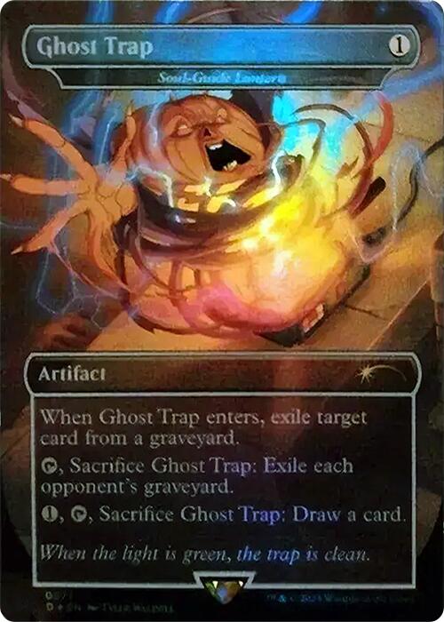 Ghost Trap - Soul-Guide Lantern (Rainbow Foil) [Secret Lair Drop Series] | Galaxy Games LLC