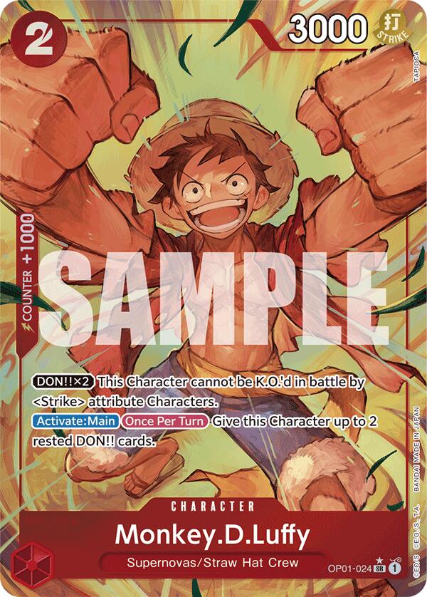 Monkey.D.Luffy (OP01-024) [Premium Booster -The Best-] | Galaxy Games LLC