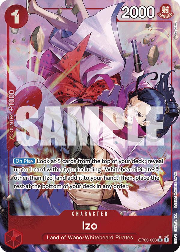 Izo (OP03-003) (Alternate Art) [Premium Booster -The Best-] | Galaxy Games LLC