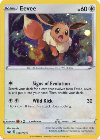 Eevee (SWSH042) [Sword & Shield: Black Star Promos] | Galaxy Games LLC