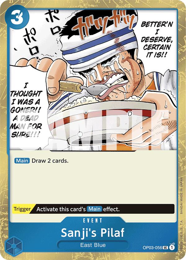 Sanji's Pilaf (Jolly Roger Foil) [Premium Booster -The Best-] | Galaxy Games LLC