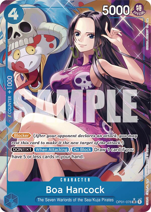 Boa Hancock (OP01-078) (Alternate Art) [Premium Booster -The Best-] | Galaxy Games LLC