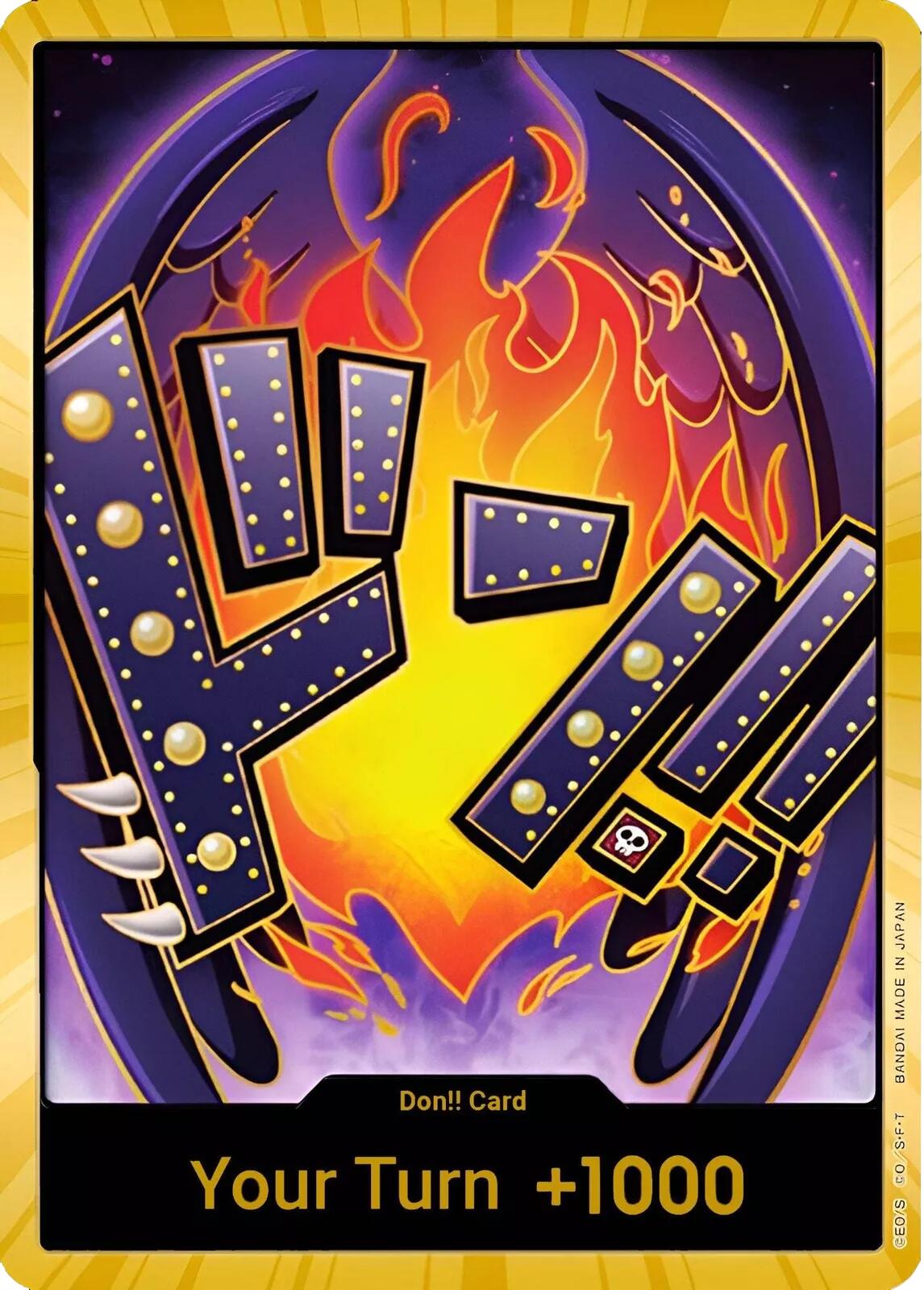 DON!! Card (King) (Gold) [Premium Booster -The Best-] | Galaxy Games LLC