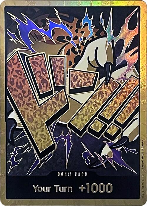 DON!! Card (Rob Lucci) (Gold) [Premium Booster -The Best-] | Galaxy Games LLC