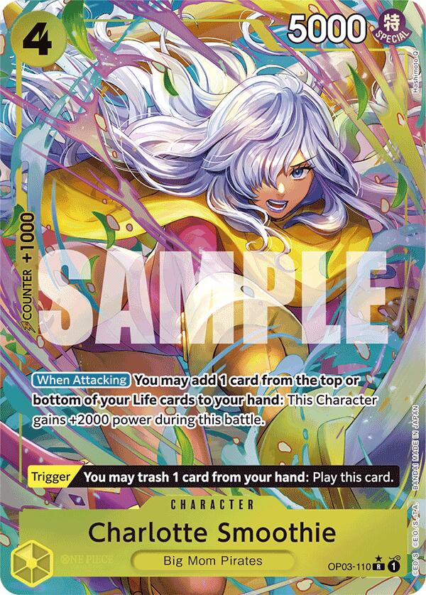 Charlotte Smoothie (Alternate Art) [Premium Booster -The Best-] | Galaxy Games LLC