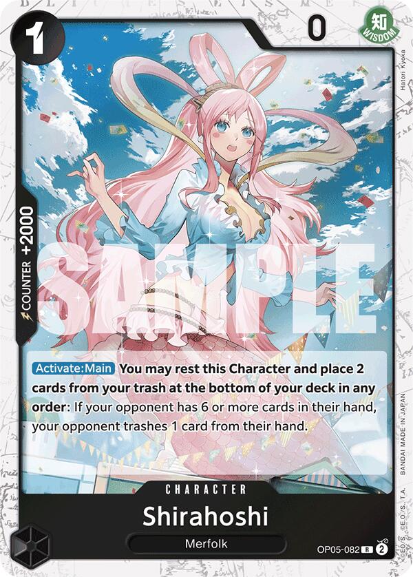 Shirahoshi (OP05-082) (Jolly Roger Foil) [Premium Booster -The Best-] | Galaxy Games LLC