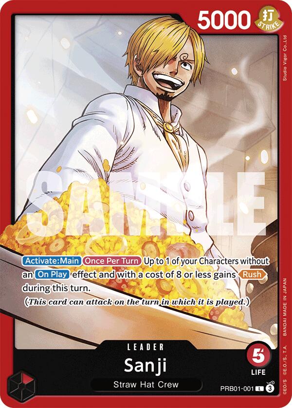 Sanji (PRB01-001) [Premium Booster -The Best-] | Galaxy Games LLC