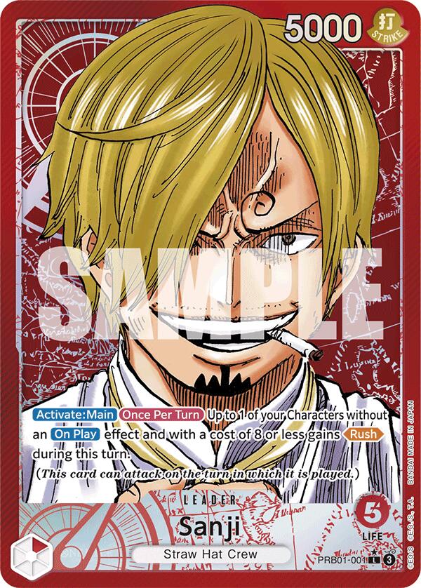 Sanji (PRB01-001) (Alternate Art) [Premium Booster -The Best-] | Galaxy Games LLC