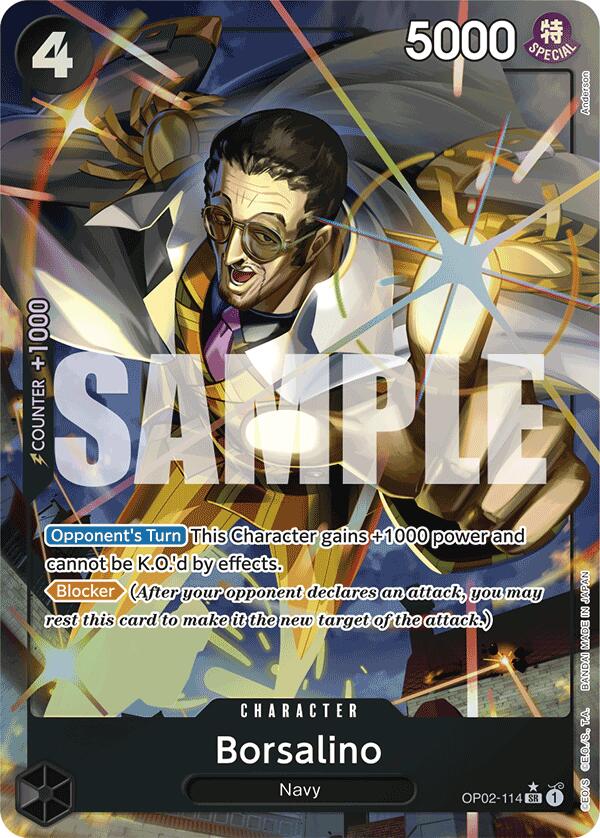 Borsalino (Alternate Art) [Premium Booster -The Best-] | Galaxy Games LLC