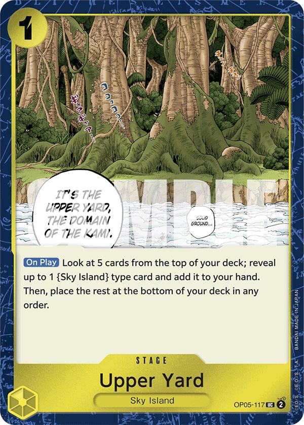 Upper Yard (Jolly Roger Foil) [Premium Booster -The Best-] | Galaxy Games LLC
