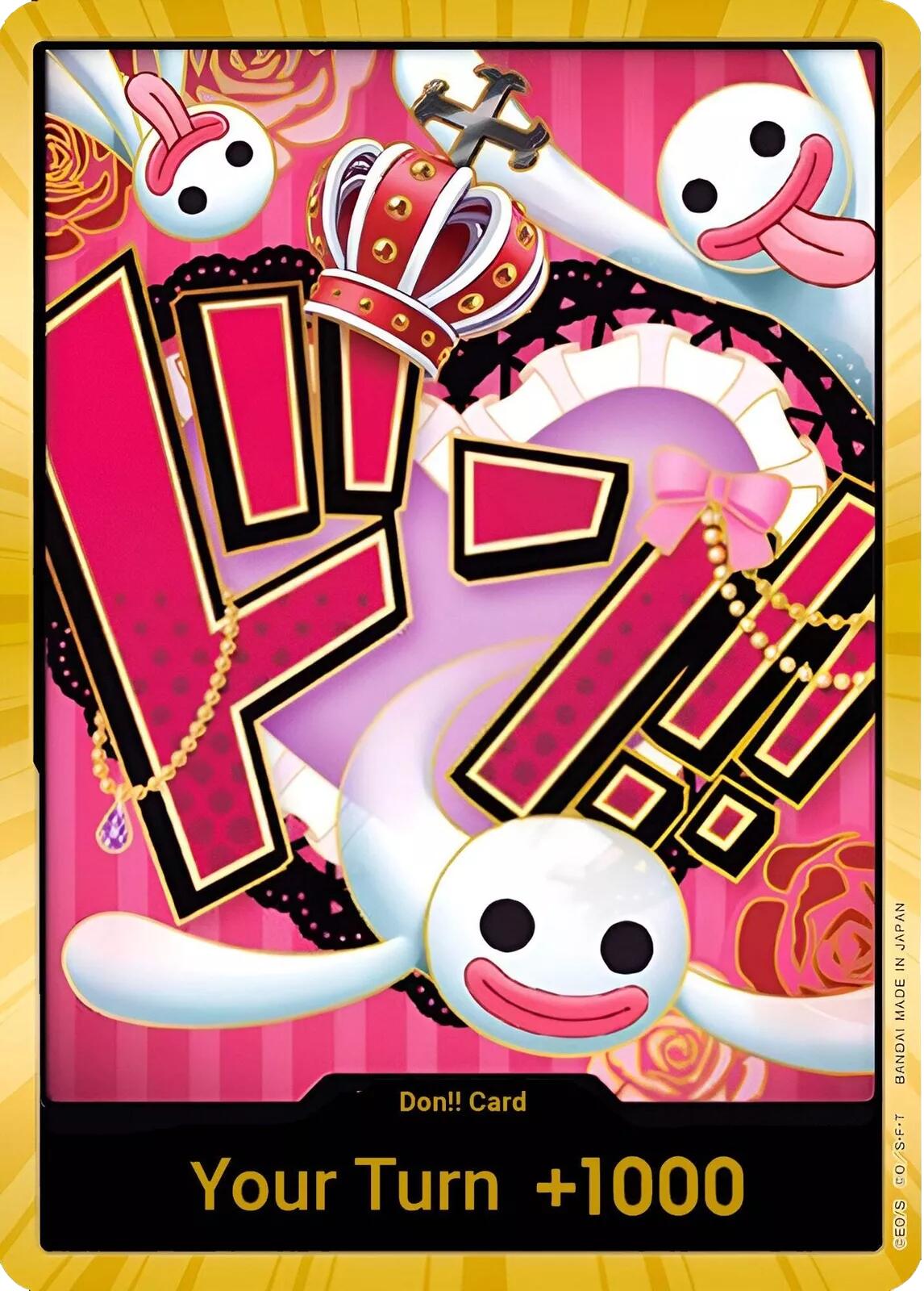 DON!! Card (Perona) (Gold) [Premium Booster -The Best-] | Galaxy Games LLC