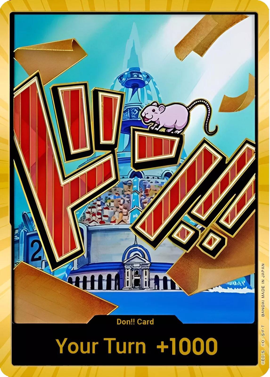 DON!! Card (Iceberg) (Gold) [Premium Booster -The Best-] | Galaxy Games LLC