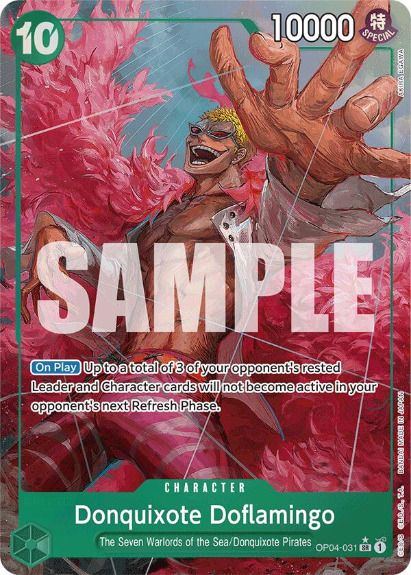 Donquixote Doflamingo (Alternate Art) [Premium Booster -The Best-] | Galaxy Games LLC