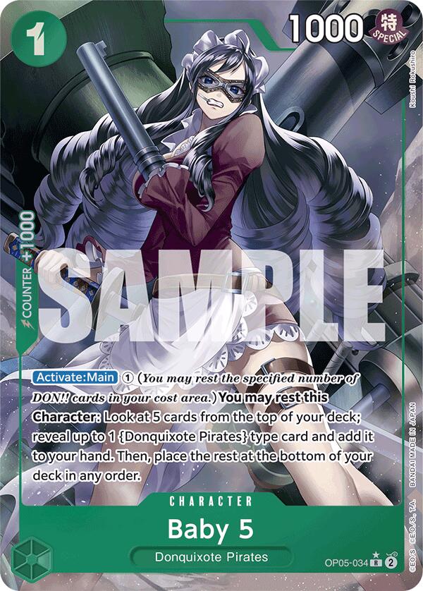 Baby 5 (OP05-034) (Full Art) [Premium Booster -The Best-] | Galaxy Games LLC