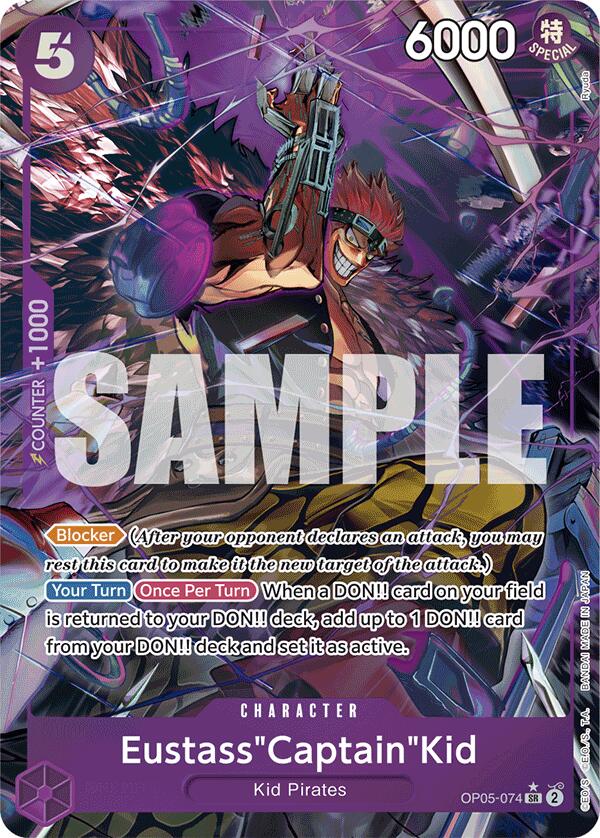 Eustass"Captain"Kid (OP05-074) (Alternate Art) [Premium Booster -The Best-] | Galaxy Games LLC