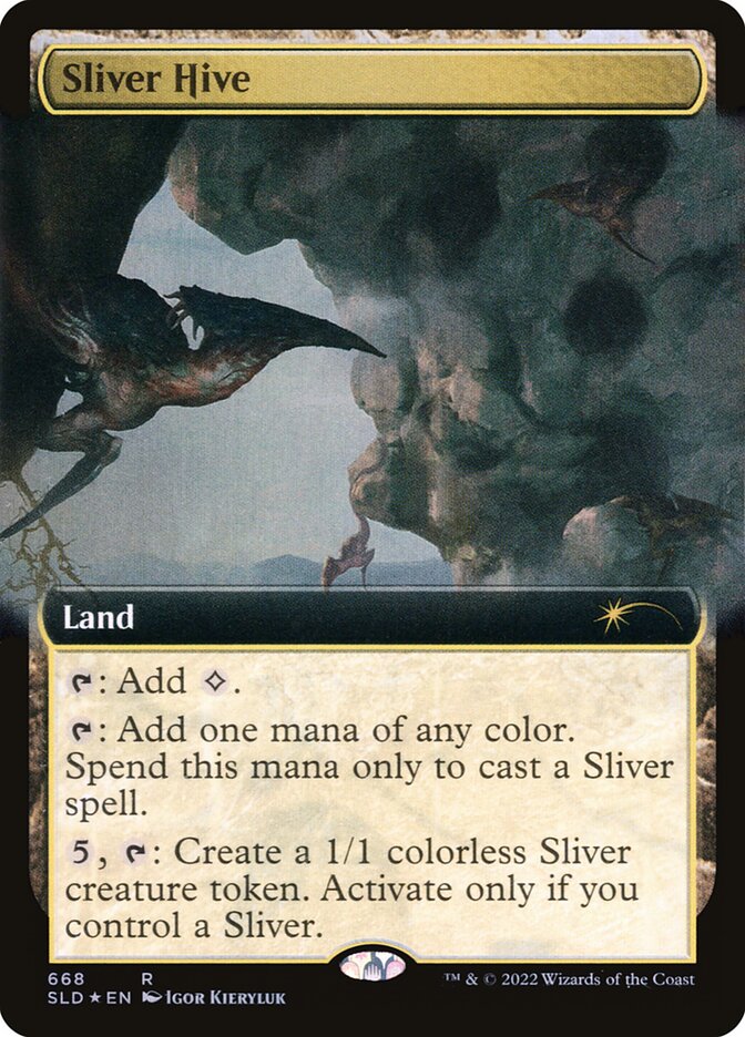Sliver Hive (Extended Art) [Secret Lair Drop Promos] | Galaxy Games LLC