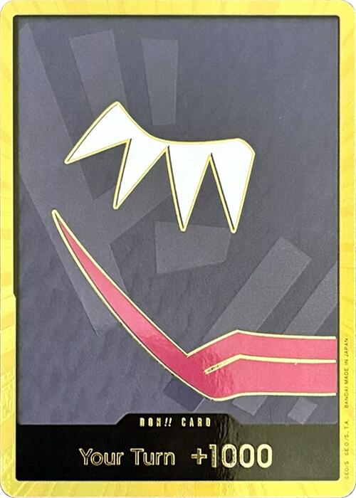 DON!! Card (Rosinante) (Gold) [Premium Booster -The Best-] | Galaxy Games LLC