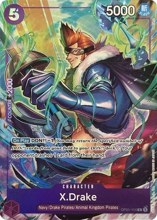 X.Drake (Premium Card Collection -Best Selection Vol. 2-) [One Piece Promotion Cards] | Galaxy Games LLC