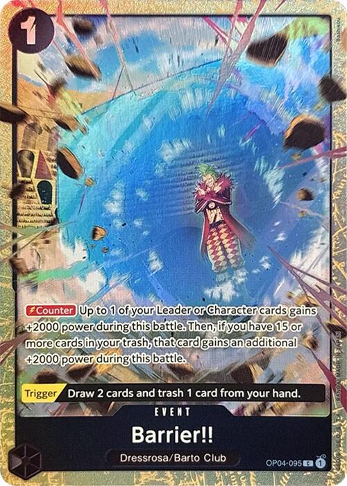 Barrier!! (Premium Card Collection -Best Selection Vol. 2-) [One Piece Promotion Cards] | Galaxy Games LLC
