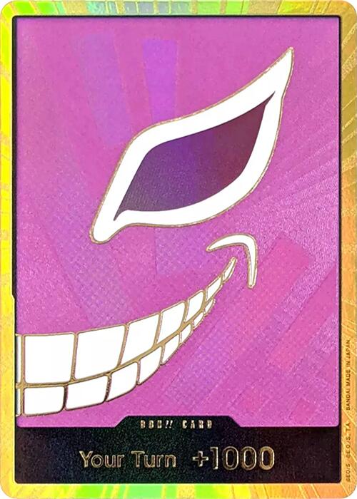 DON!! Card (Donquixote Doflamingo) (Gold) [Premium Booster -The Best-] | Galaxy Games LLC