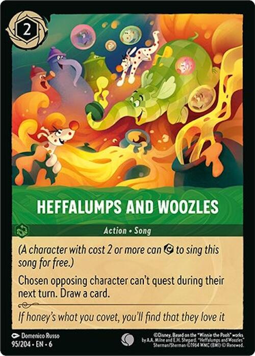Heffalumps and Woozles (95/204) [Azurite Sea] | Galaxy Games LLC