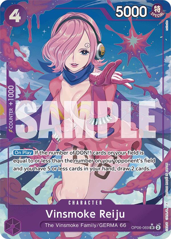 Vinsmoke Reiju (OP06-069) (Alternate Art) [Premium Booster -The Best-] | Galaxy Games LLC