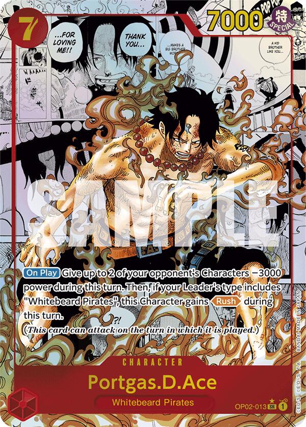 Portgas.D.Ace (Manga) [Premium Booster -The Best-] | Galaxy Games LLC