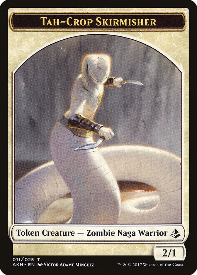 Tah-Crop Skirmisher // Cat Double-Sided Token [Amonkhet Tokens] | Galaxy Games LLC