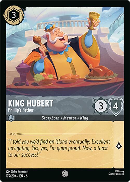 King Hubert - Phillip's Father (179/204) [Azurite Sea] | Galaxy Games LLC