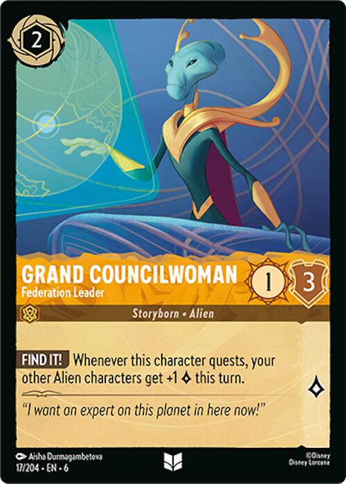 Grand Councilwoman - Federation Leader (17/204) [Azurite Sea] | Galaxy Games LLC