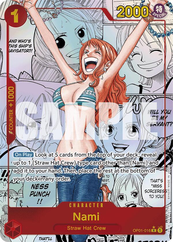 Nami (OP01-016) (Manga) [Premium Booster -The Best-] | Galaxy Games LLC