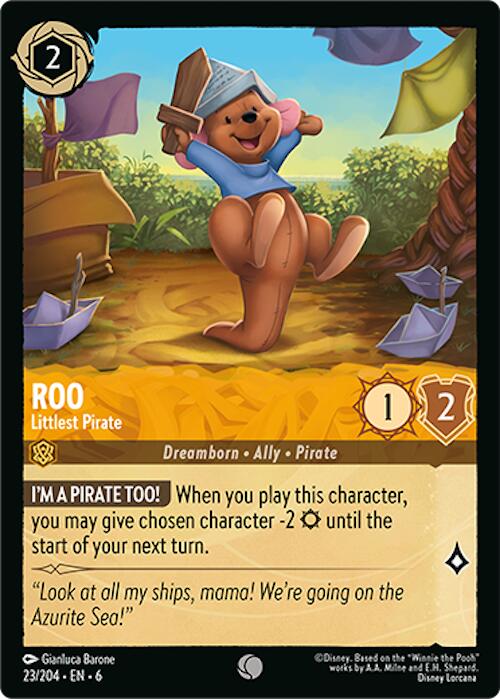 Roo - Littlest Pirate (23/204) [Azurite Sea] | Galaxy Games LLC