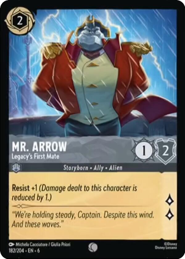 Mr. Arrow - Legacy's First Mate (182/204) [Azurite Sea] | Galaxy Games LLC