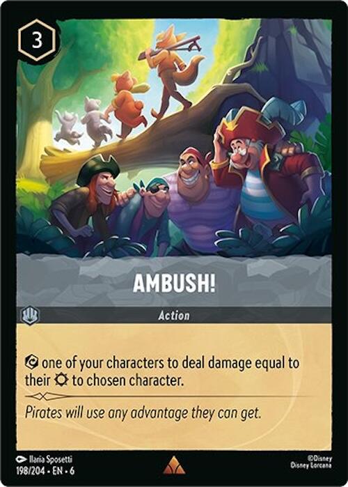 Ambush! (198/204) [Azurite Sea] | Galaxy Games LLC