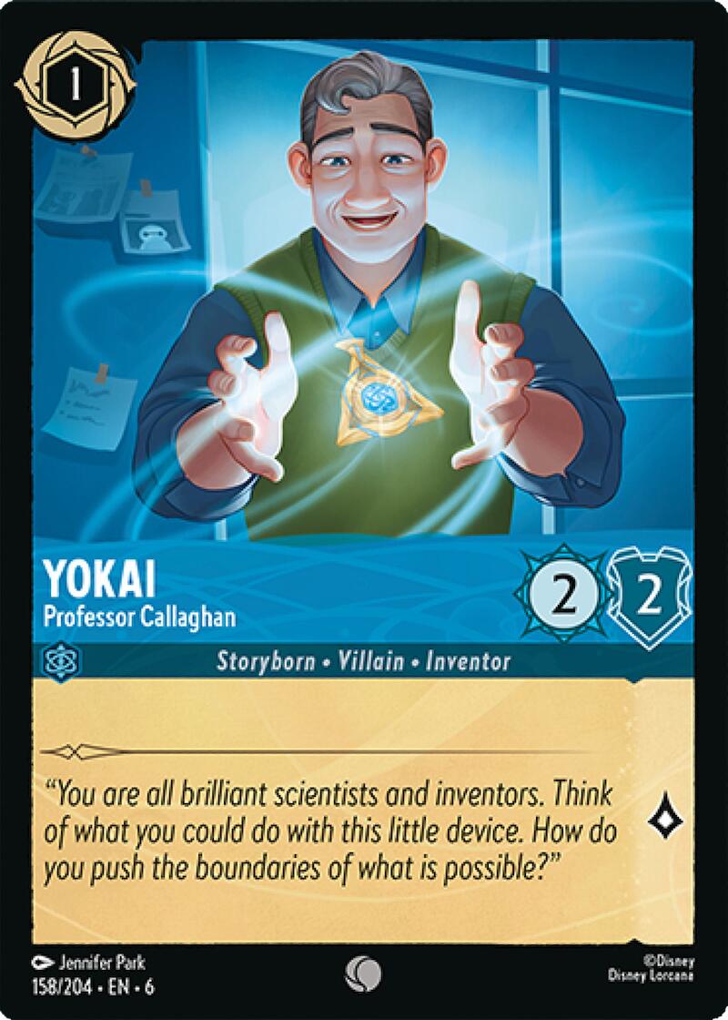 Yokai - Professor Callaghan (158/204) [Azurite Sea] | Galaxy Games LLC