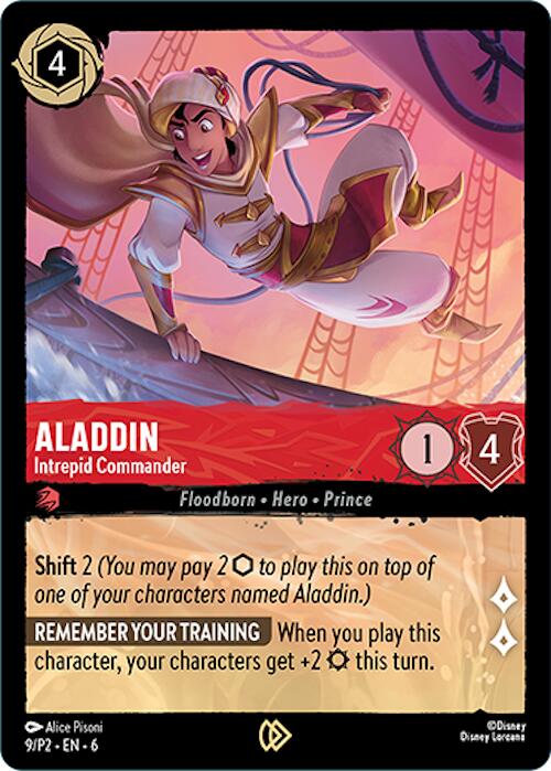 Aladdin - Intrepid Commander (9) [Promo Cards] | Galaxy Games LLC