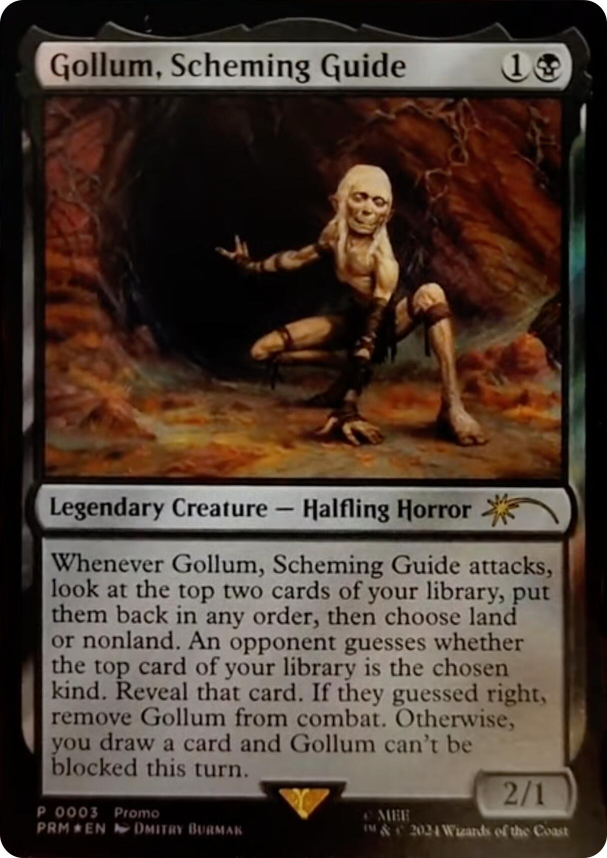 Gollum, Scheming Guide [Resale Promos] | Galaxy Games LLC