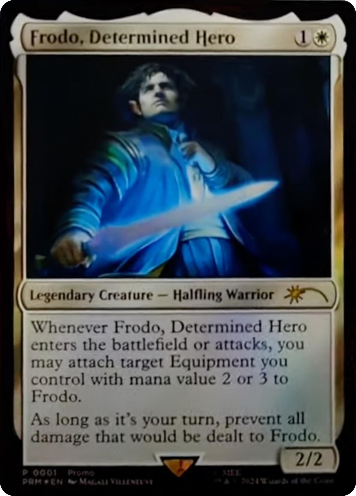 Frodo, Determined Hero [Resale Promos] | Galaxy Games LLC