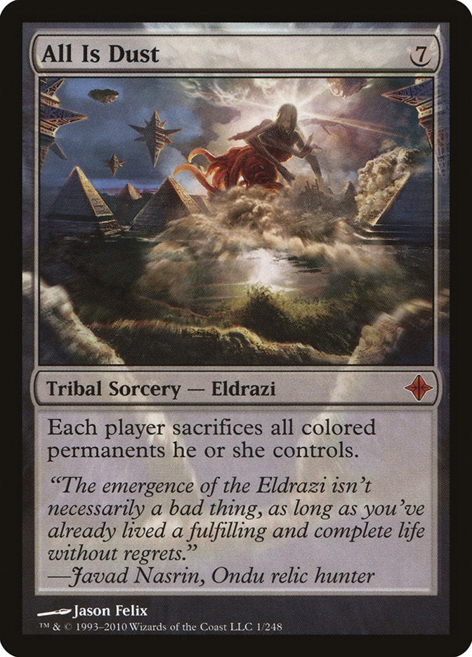 All Is Dust [Rise of the Eldrazi] | Galaxy Games LLC