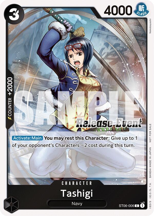 Tashigi (ST15 - ST20 Release Event Winner Pack) [One Piece Promotion Cards] | Galaxy Games LLC