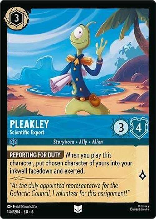 Pleakley - Scientific Expert (144/204) [Azurite Sea] | Galaxy Games LLC