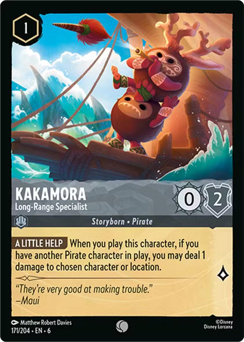 Kakamora - Long-Range Specialist (171/204) [Azurite Sea] | Galaxy Games LLC