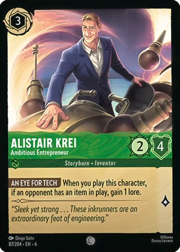 Alistair Krei - Ambitious Entrepreneur (87/204) [Azurite Sea] | Galaxy Games LLC