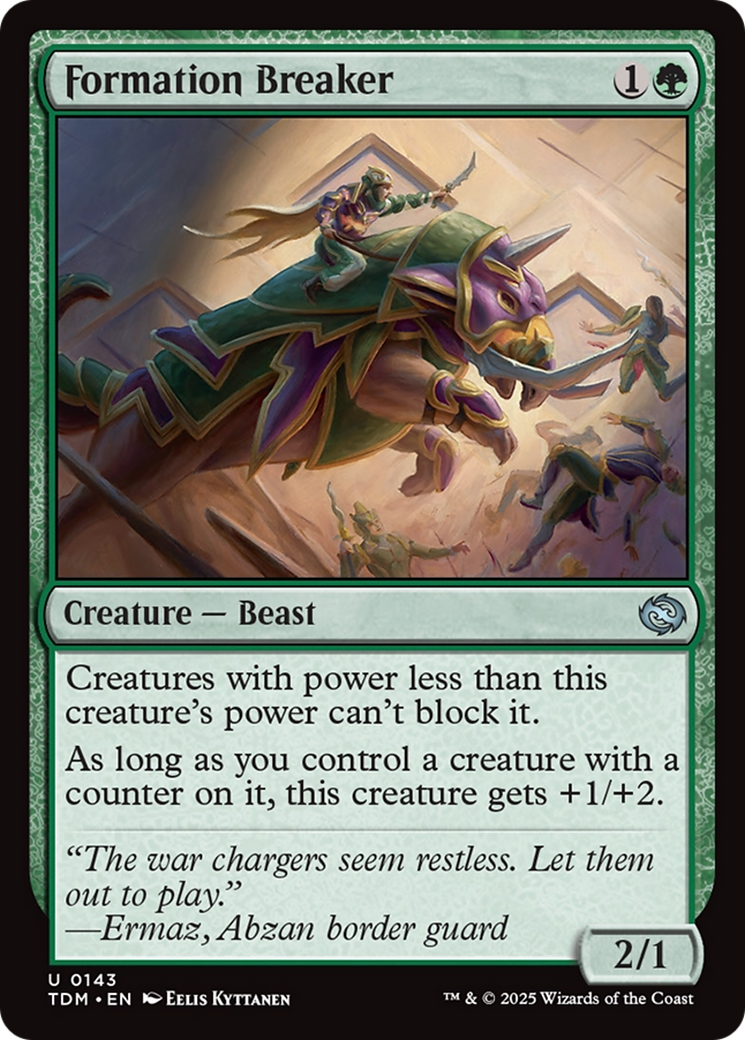 Formation Breaker [Tarkir: Dragonstorm] | Galaxy Games LLC