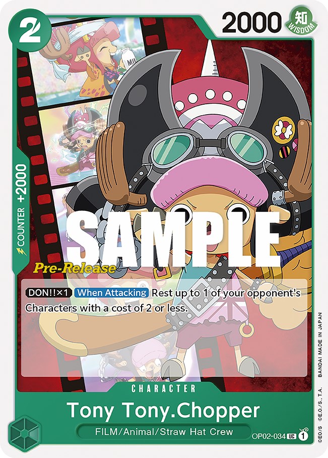Tony Tony.Chopper [Paramount War Pre-Release Cards] | Galaxy Games LLC