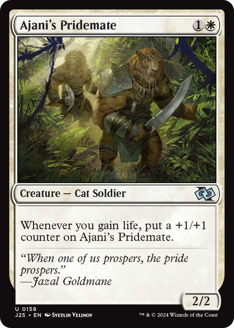 Ajani's Pridemate [Foundations Jumpstart] | Galaxy Games LLC