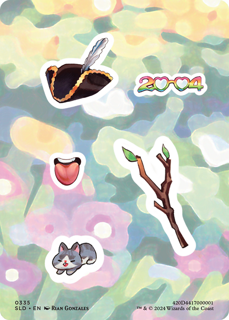 Sticker Sheet (0335) [Secret Lair Drop Series] | Galaxy Games LLC