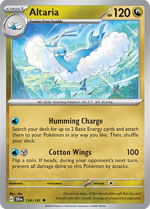 Altaria (134/191) [Scarlet & Violet: Surging Sparks] | Galaxy Games LLC